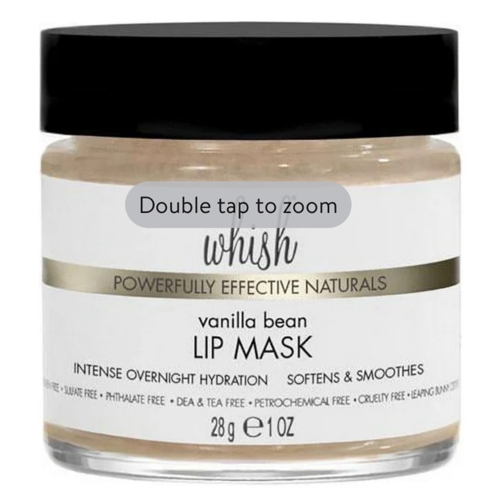 Whish Vanilla Bean Lip Mask with Bakuchiol NIB